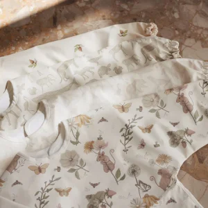 Bavoir imperméable à manches longues