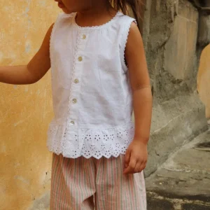 Pantalon Luli Blush Stripe