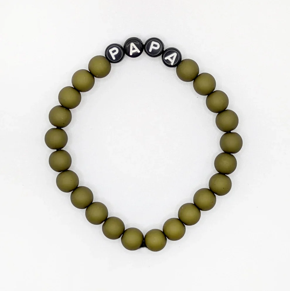 Bracelet Gaga à message pour homme – Image 5