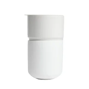 Tasse de transport en céramique ivoire