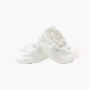 Gordi : Chaussons ballerines en lycra blanc