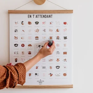 Affiche EN T'ATTENDANT