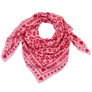 Petit Foulard Léopard Toi l'Amour