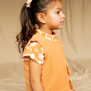 Gilet Sakuru orange enfants