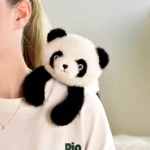 Panda en peluche 30 cm magnétique