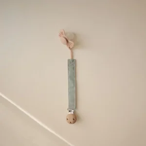 Attache tétine en lin