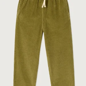 American Vintage : PANTALON ENFANT PADOW Kaki