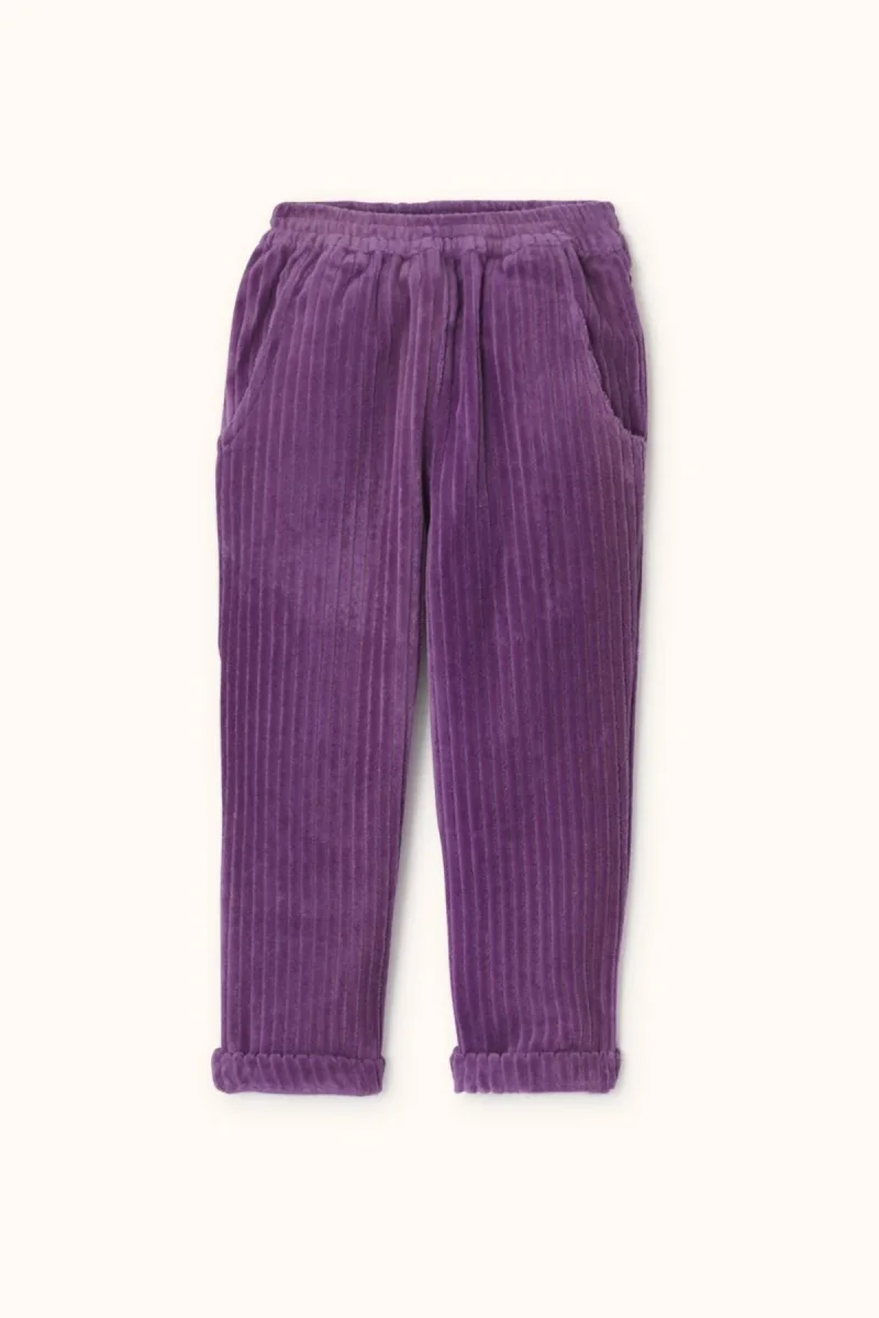 Pantalon Palaki Velours Mauve – Image 3