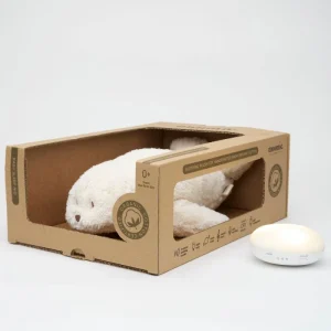 Peluche veilleuse Phoque nature bio