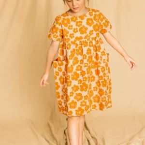 Robe Satili Flora Bold Orange