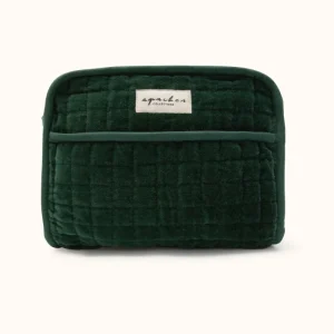 Trousse Rahana Velours Lisse Forest